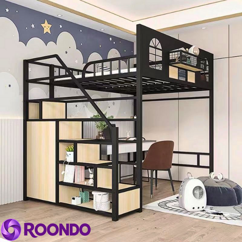 Giường sắt 1 tầng Lecip