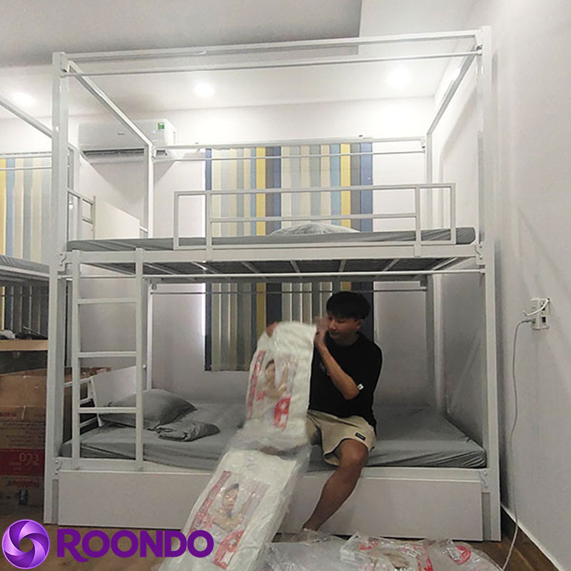 Giường sắt 2 tầng Ruvan