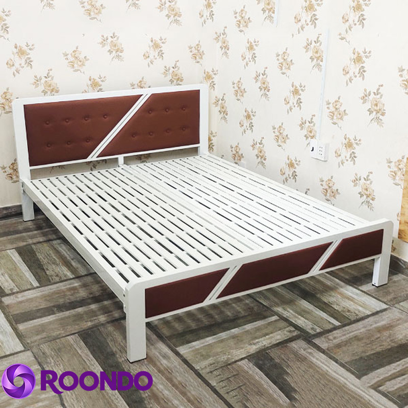 Giường sắt hộp Baldum