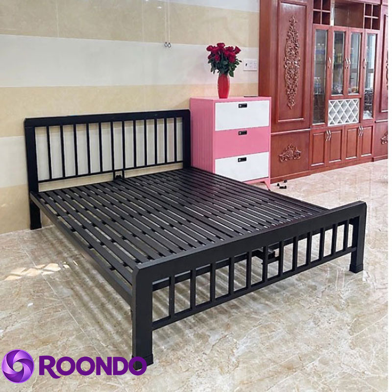Giường sắt hộp Canbin