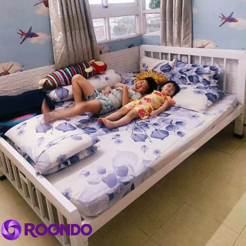 Giường sắt hộp Moren