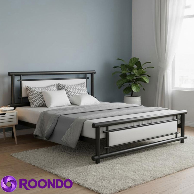 Giường sắt ống tròn Florentino