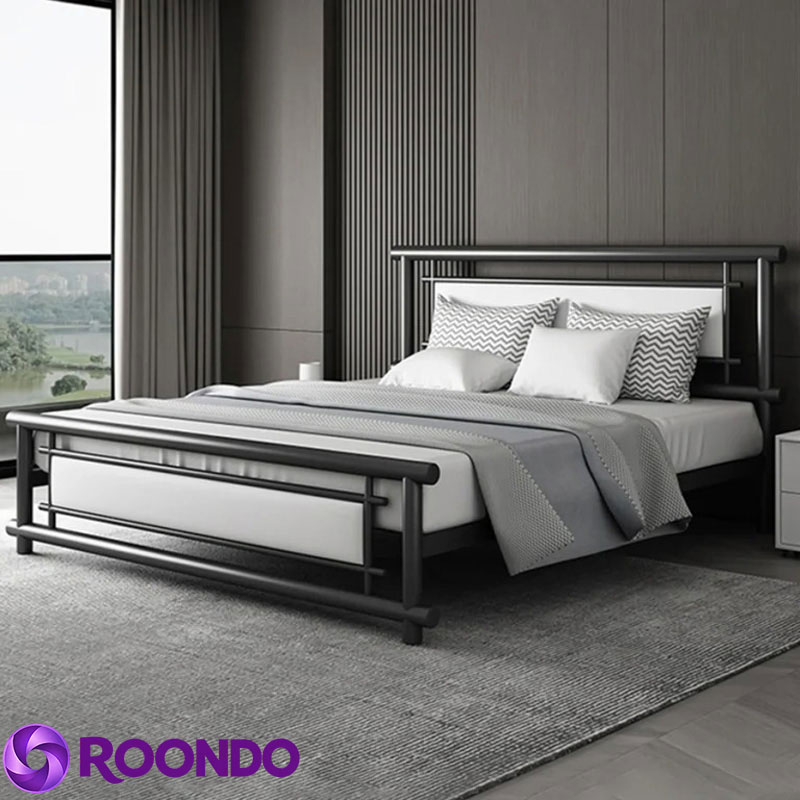 Giường sắt ống tròn Florentino