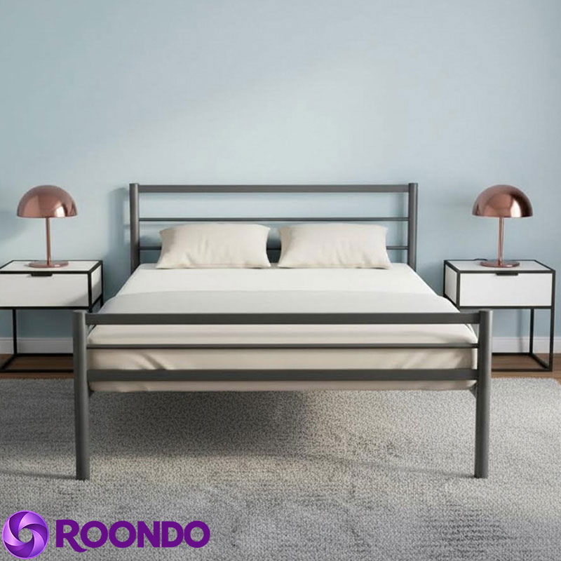 Giường sắt ống tròn Renata