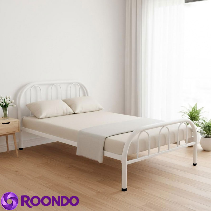 Giường sắt ống tròn Zoe