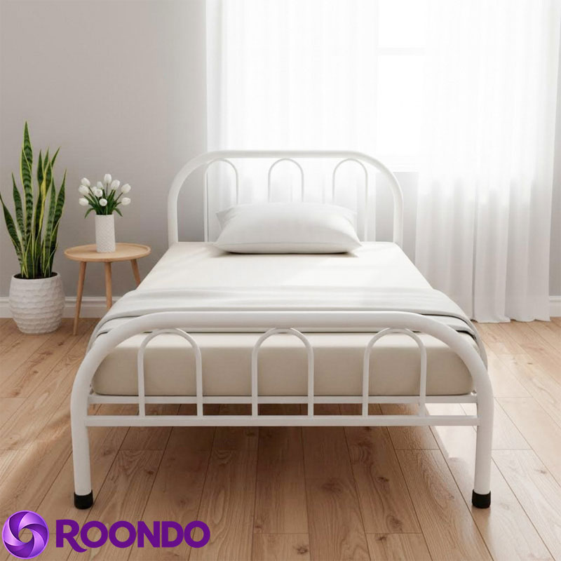 Giường sắt ống tròn Zoe