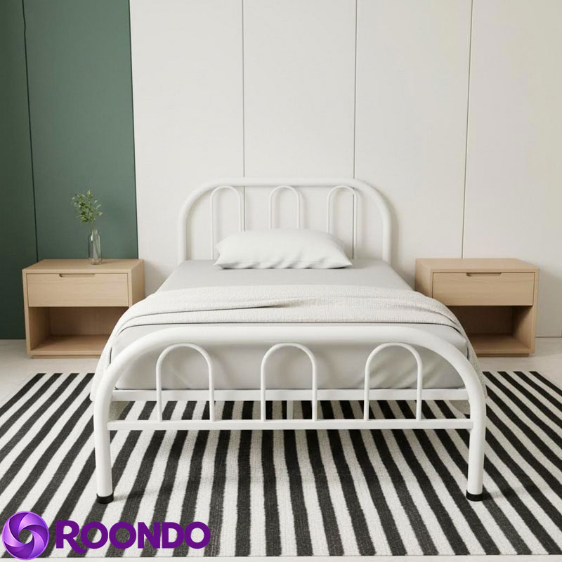 Giường sắt ống tròn Zoe