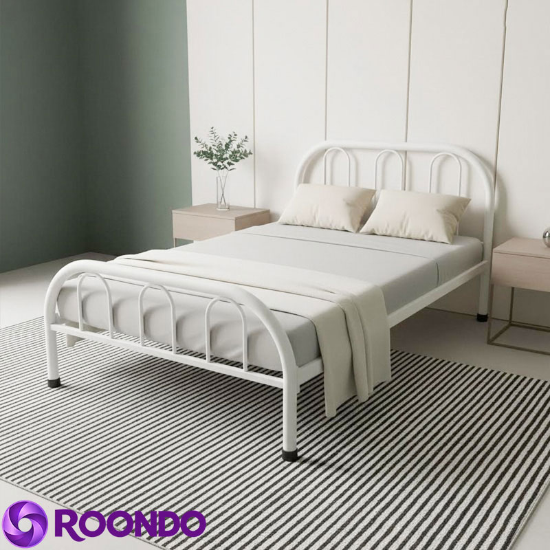 Giường sắt ống tròn Zoe